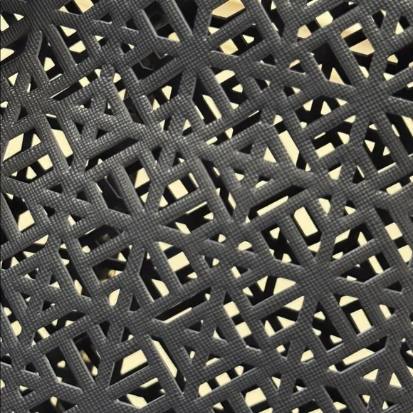 Tory Burch Bag Perforated Navy PVC Tote - Picture 5 of 14